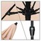 California Umbrella 7.5' Bronze Aluminum Market Patio Umbrella, Pacifica Canvas 194061336830 - alternate 2